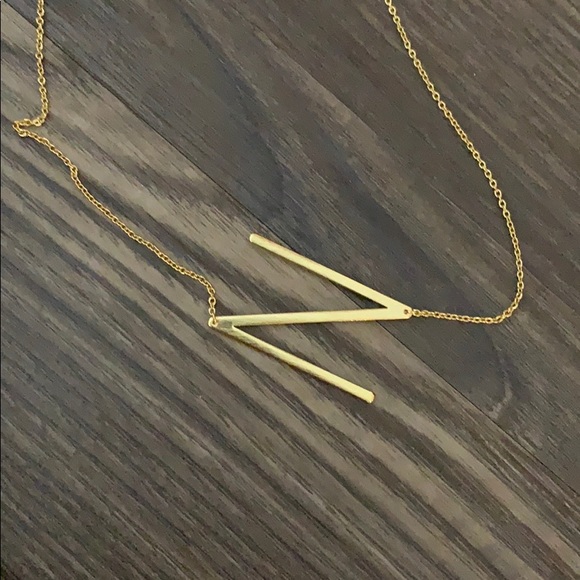 Anthropologie Letter Necklace 2025